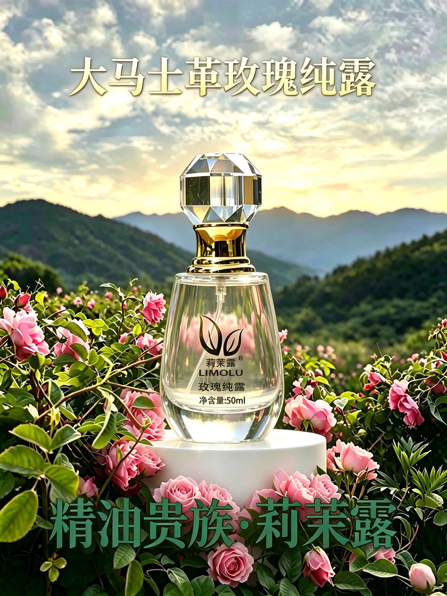 玫瑰花纯露